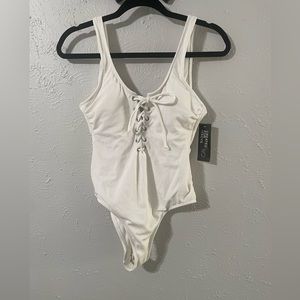 California Waves one piece swimsuit